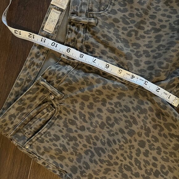 ALL SAINTS | Ashby Leopard Print Skinny Jeans (28) - Picture 10 of 10